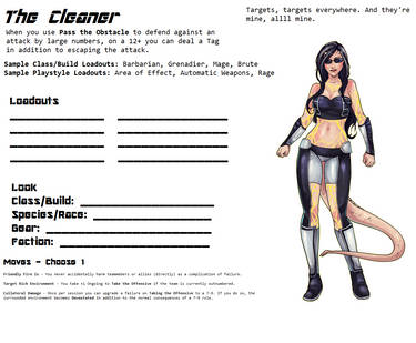 Avatar Sheet Prototype - The Cleaner