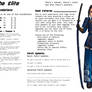 Persona Sheet Prototype - The Elite