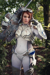 Sarah Kerrigan (ghost armor) - StarCraft II