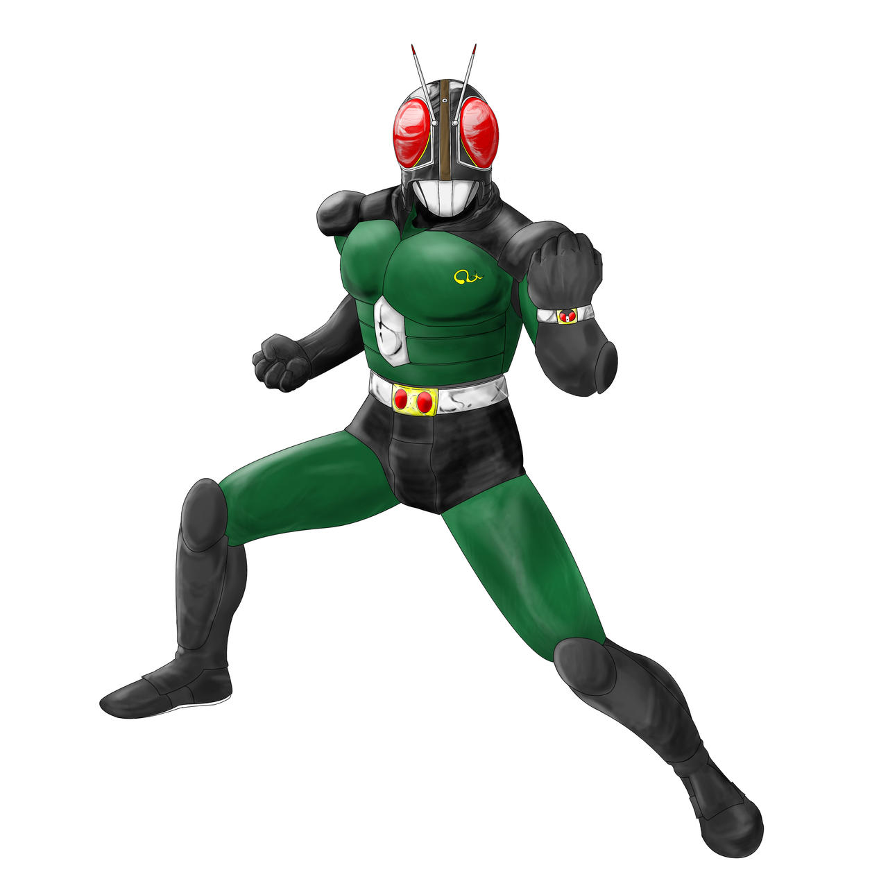 Kamen Rider Black RX by Caderfix on DeviantArt