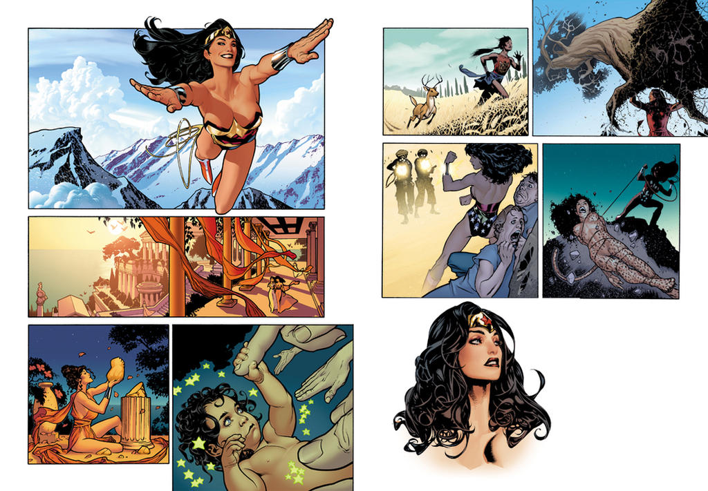 Wonder Woman Origin by AdamHughes
