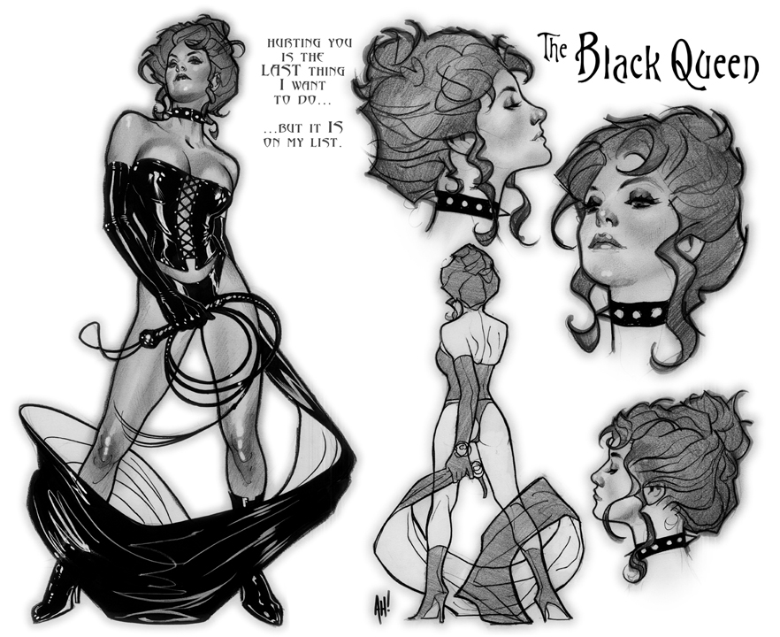 Black Queen Concept Art