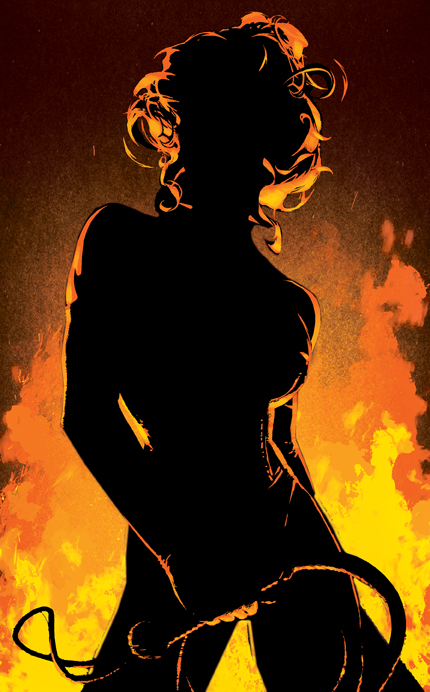 Black Queen Silhouette by AdamHughes