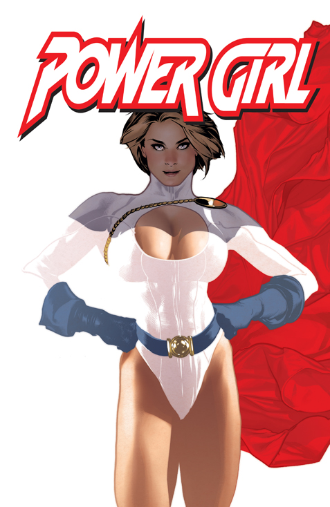 Power Girl Issue 2 Cover by AdamHughes