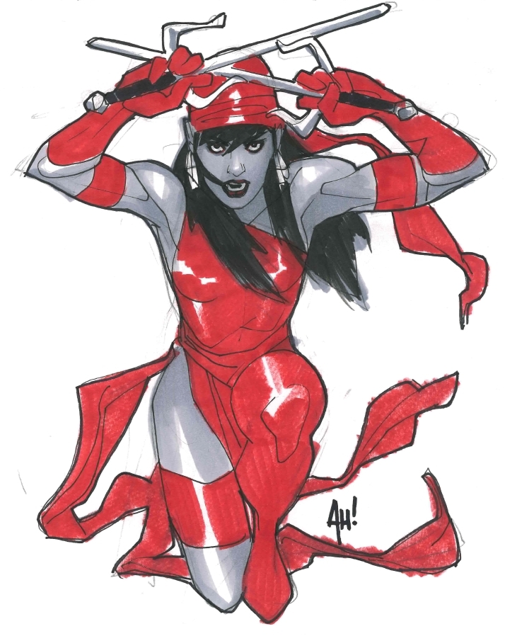 Elektra Con Sketch