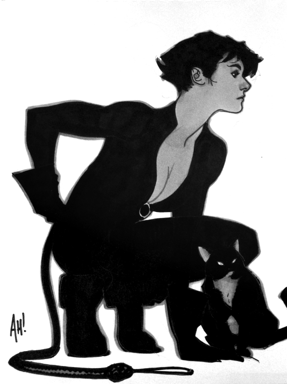 Catwoman Con Sketch