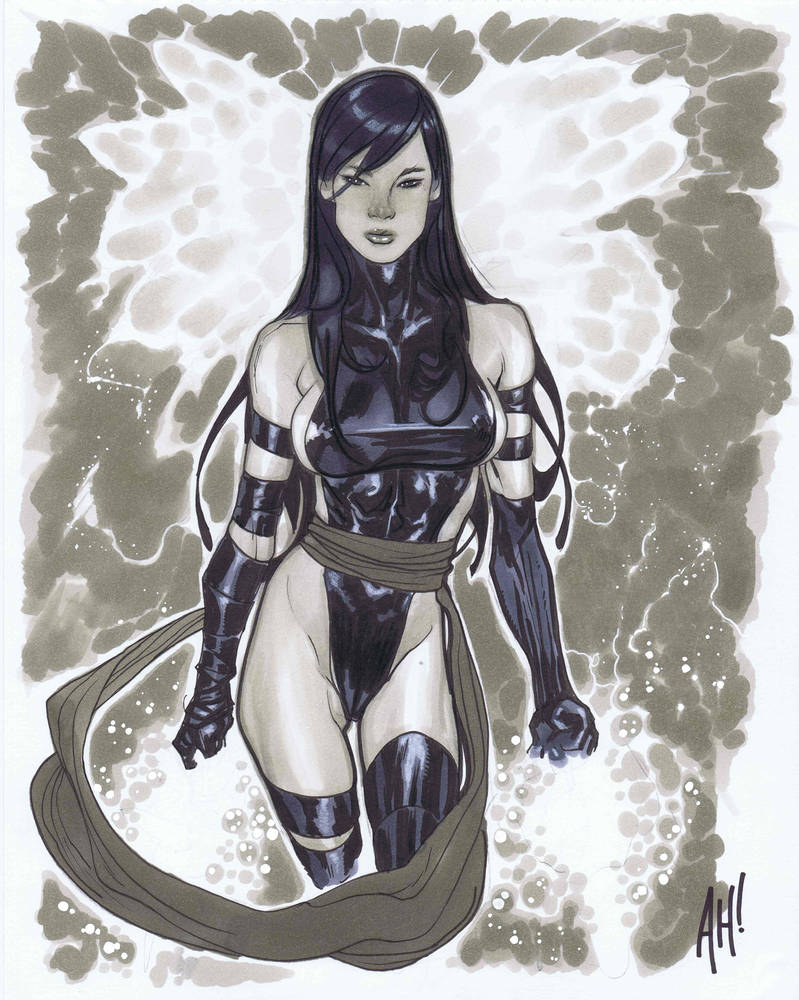 Psylocke by AdamHughes