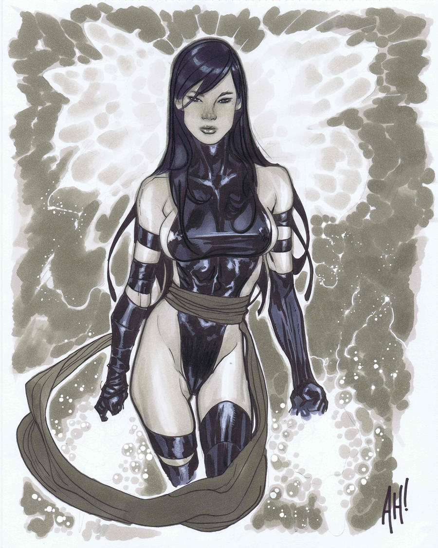 Psylocke by AdamHughes