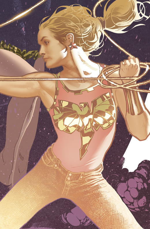 Wonder Girl Detail