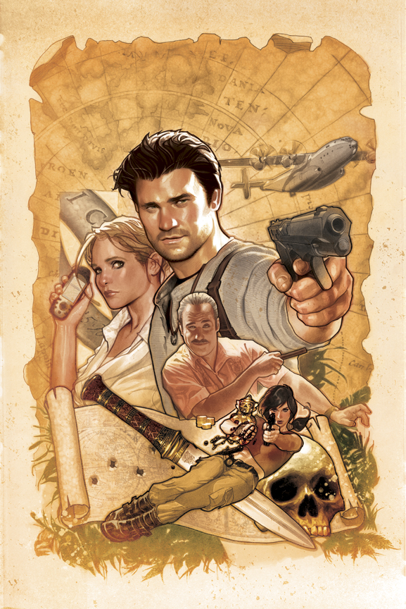 UNCHARTED Variant Cover 1 by AdamHughes