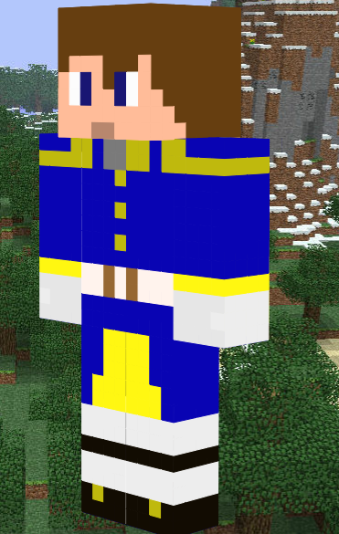 Swedish Carolean (Brown hair Minecraft no hat)