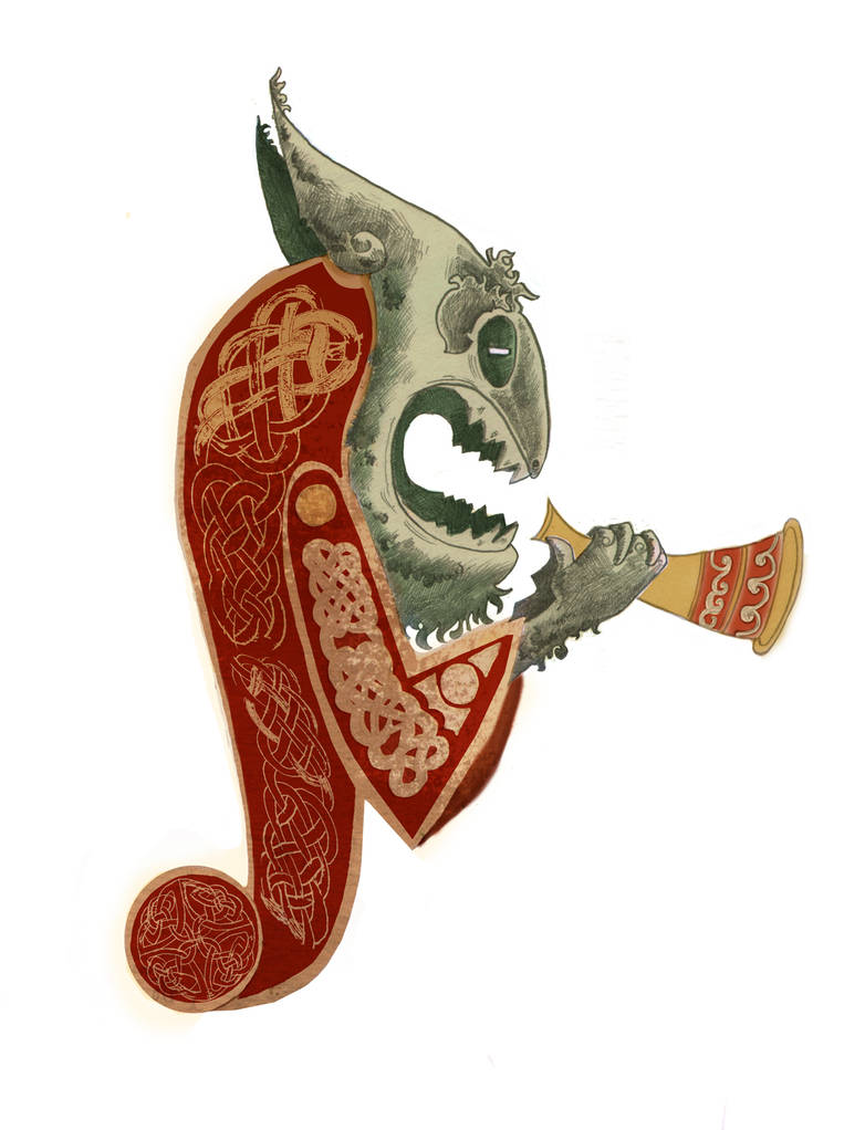 Musical Demon by BrierK on DeviantArt