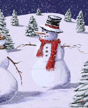 Friendly Snowman