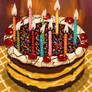 Happy birthday cake