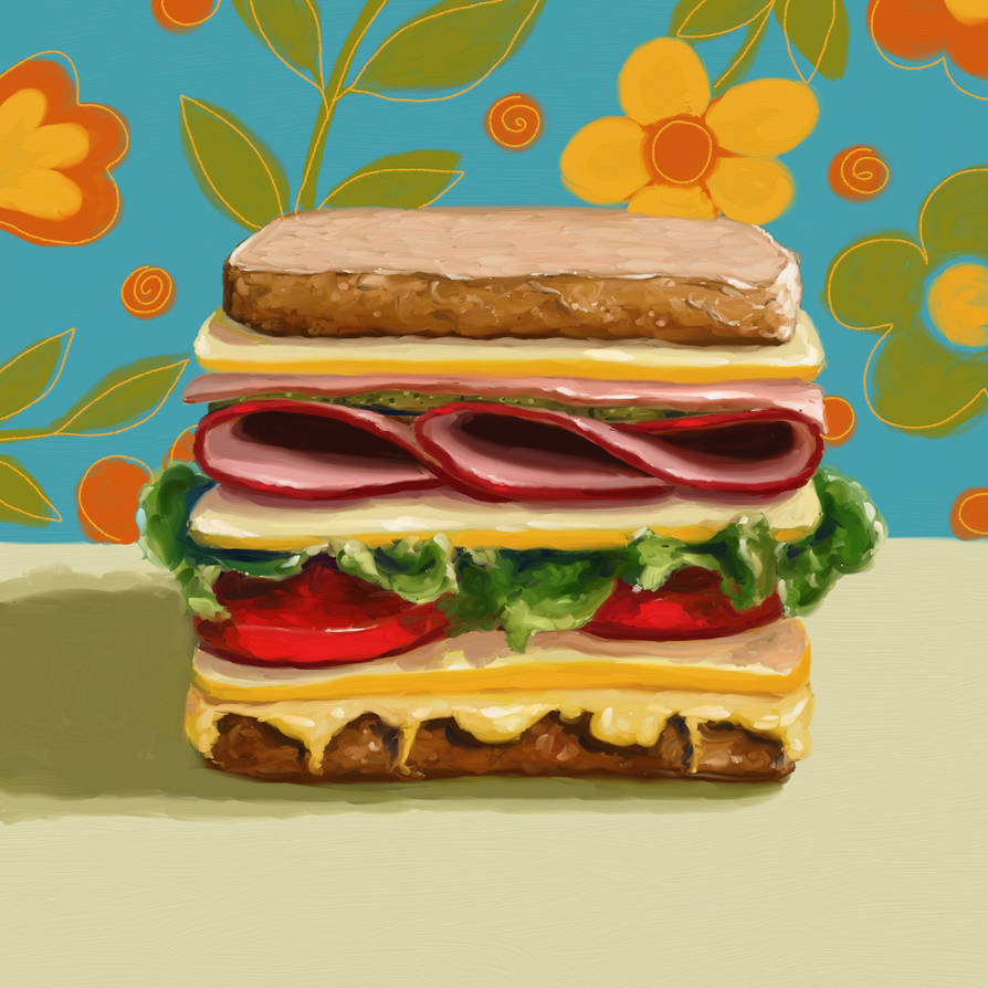 Retro Spring Sandwich by TijanaARTStudio88 on DeviantArt