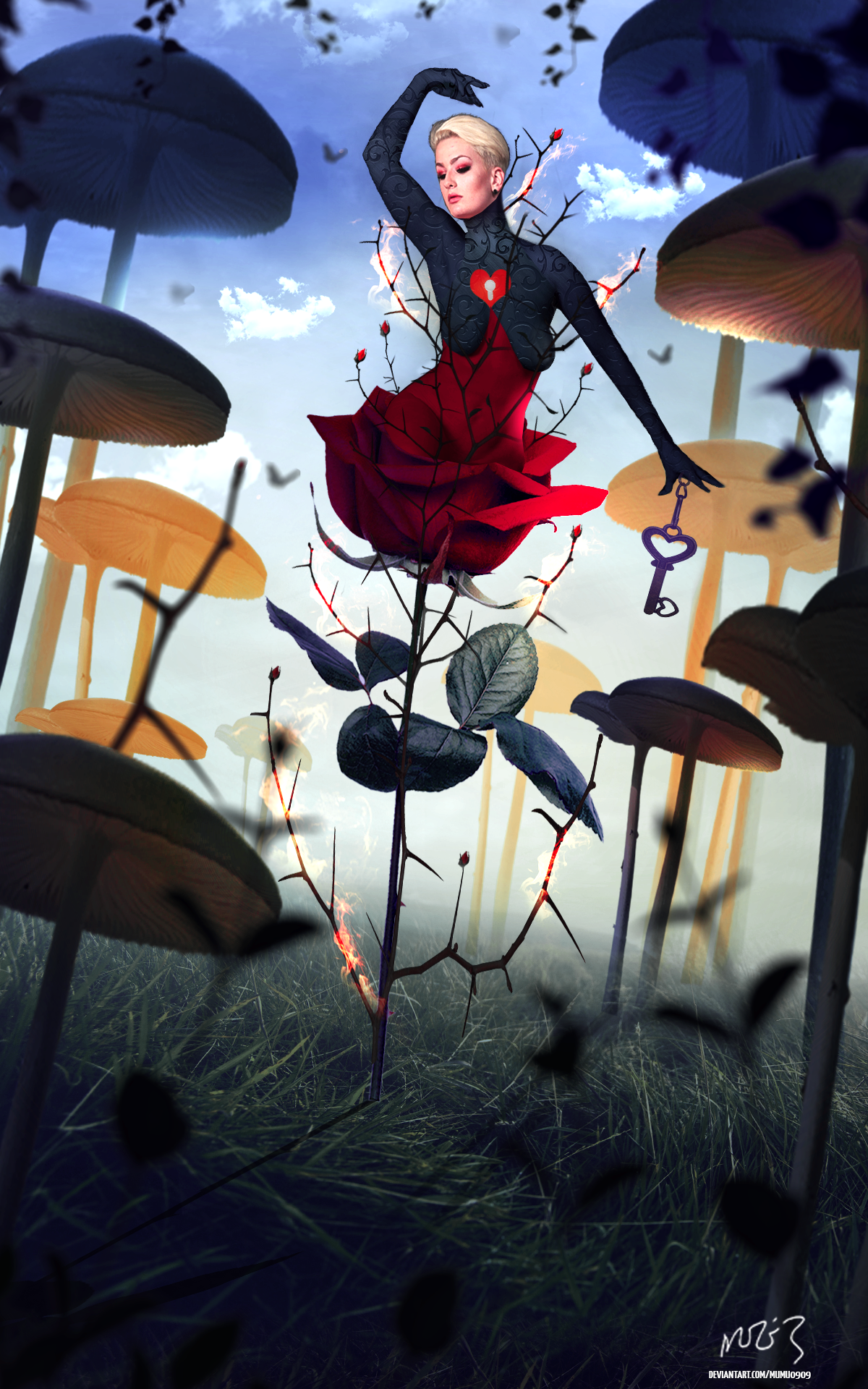 Love blooms among the thorns