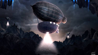 Planet Exploration -Photoshop Art( NO AI)