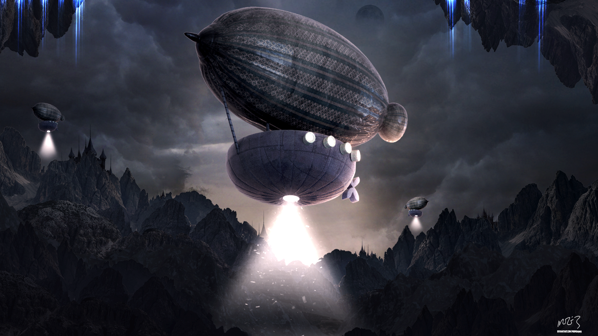 Planet Exploration -Photoshop Art( NO AI)