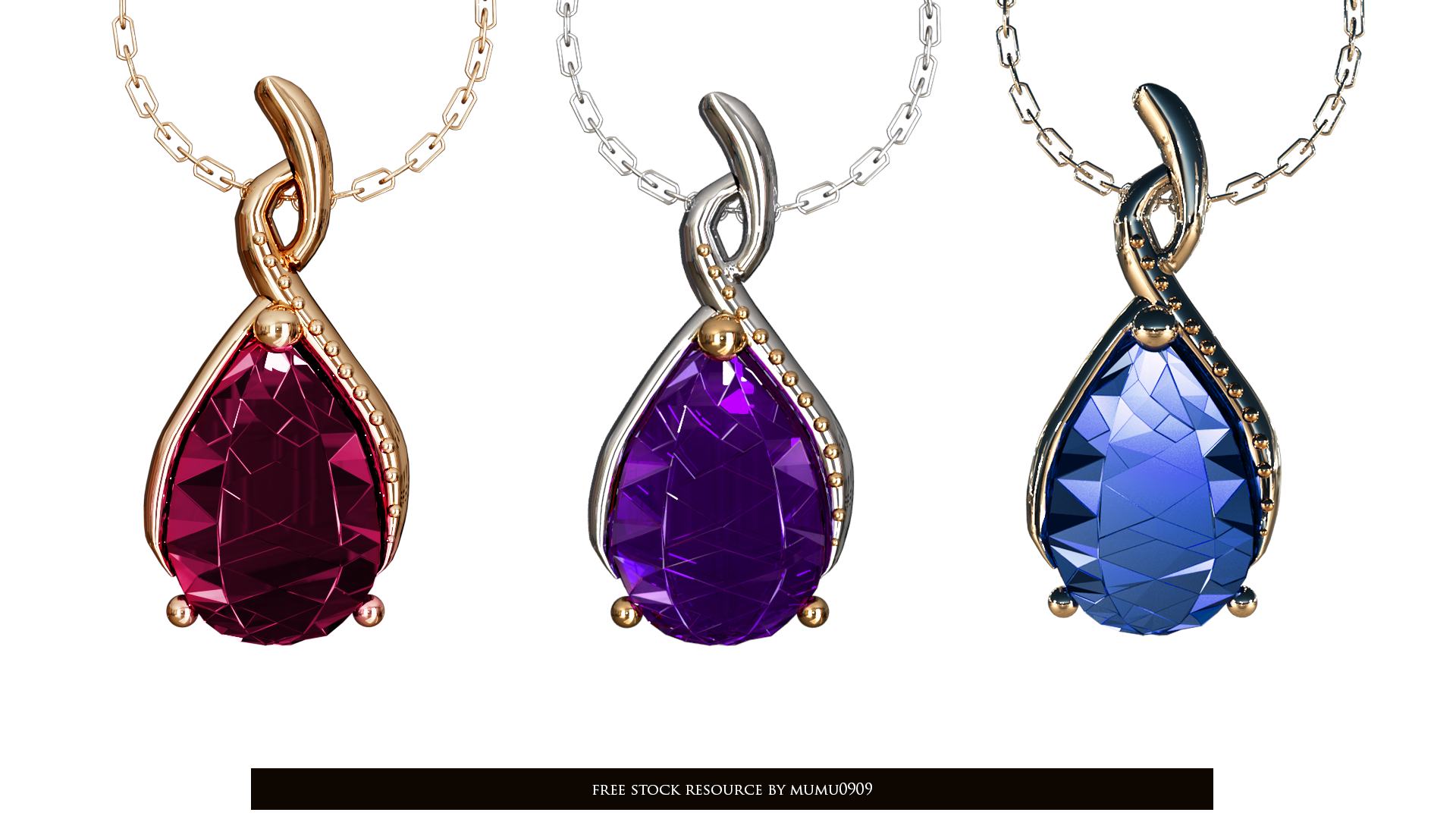 Gems Necklace Free Stock