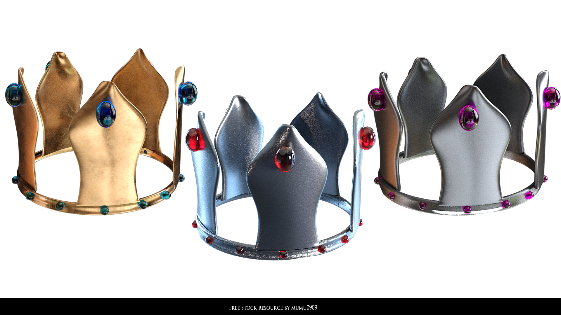 Fantasy Crowns Free Stock