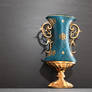 Gold Ornament Vase