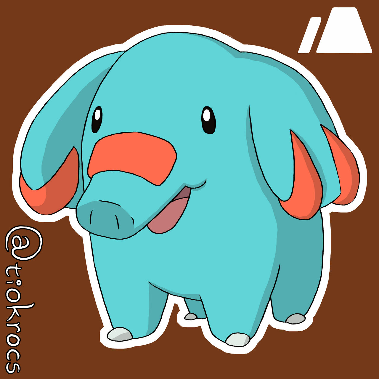Phanpy Color Phanpy by TioKrocs on DeviantArt