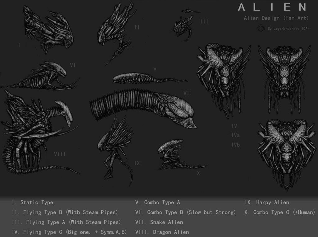 Alien Design (Fan Art) by LegsHandsHead on DeviantArt