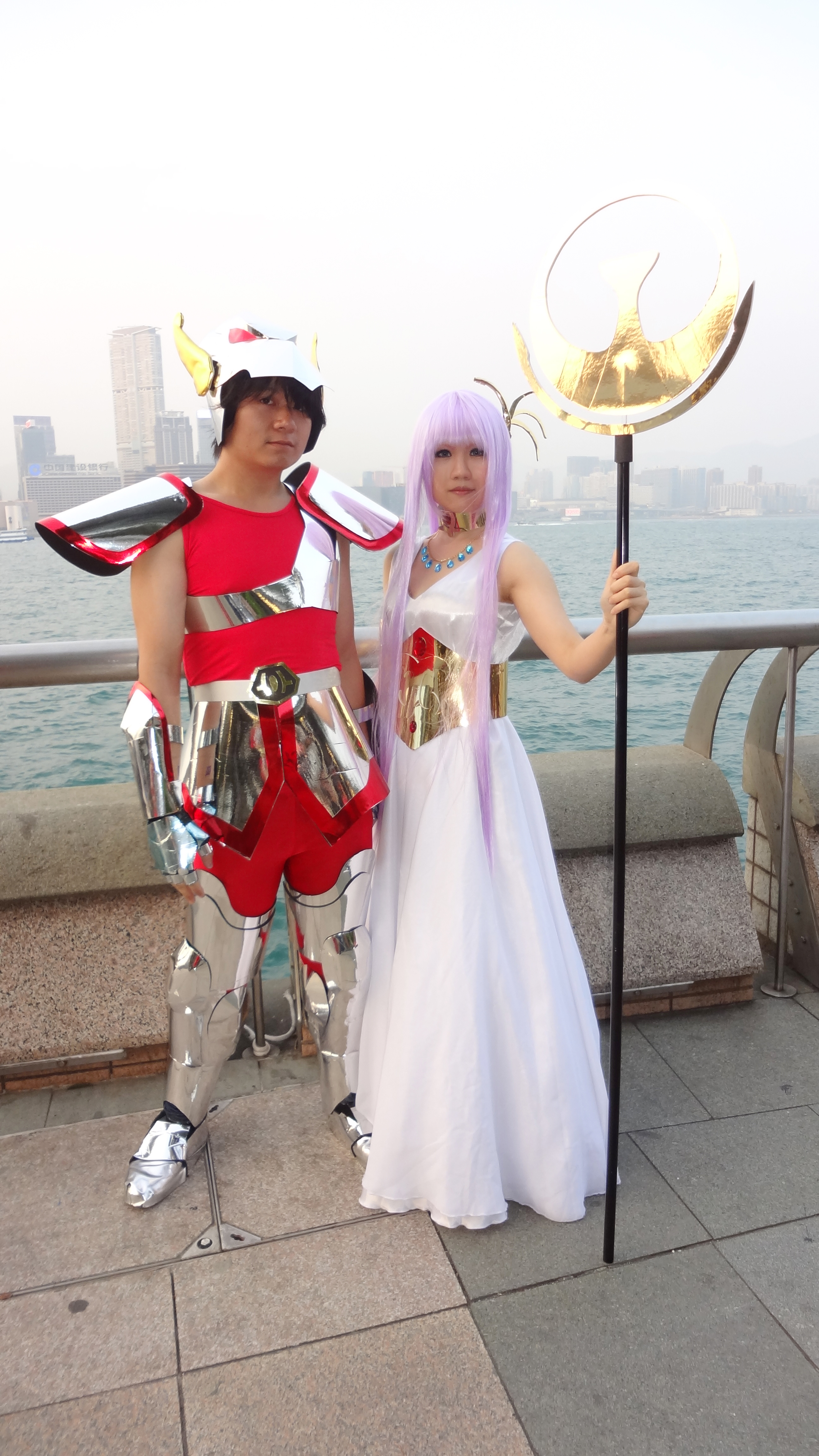 Athena With  Seiya