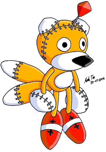 Tails Doll fanart by RubycatYulia on DeviantArt