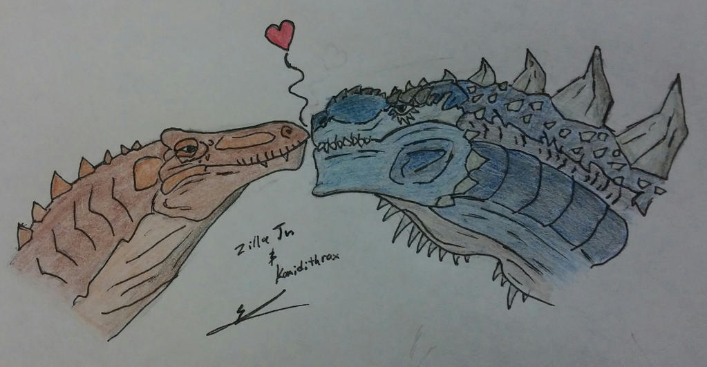 Zilla Jr X Komodithrax By Aegyptiacus On DeviantArt zilla-jr-x-komodithrax-by-aegyptiacus-on-deviantart