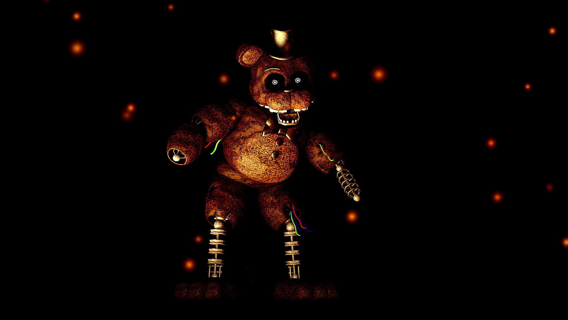 Ignited Freddy - Joy Of Creation by ScooperExeBR on DeviantArt