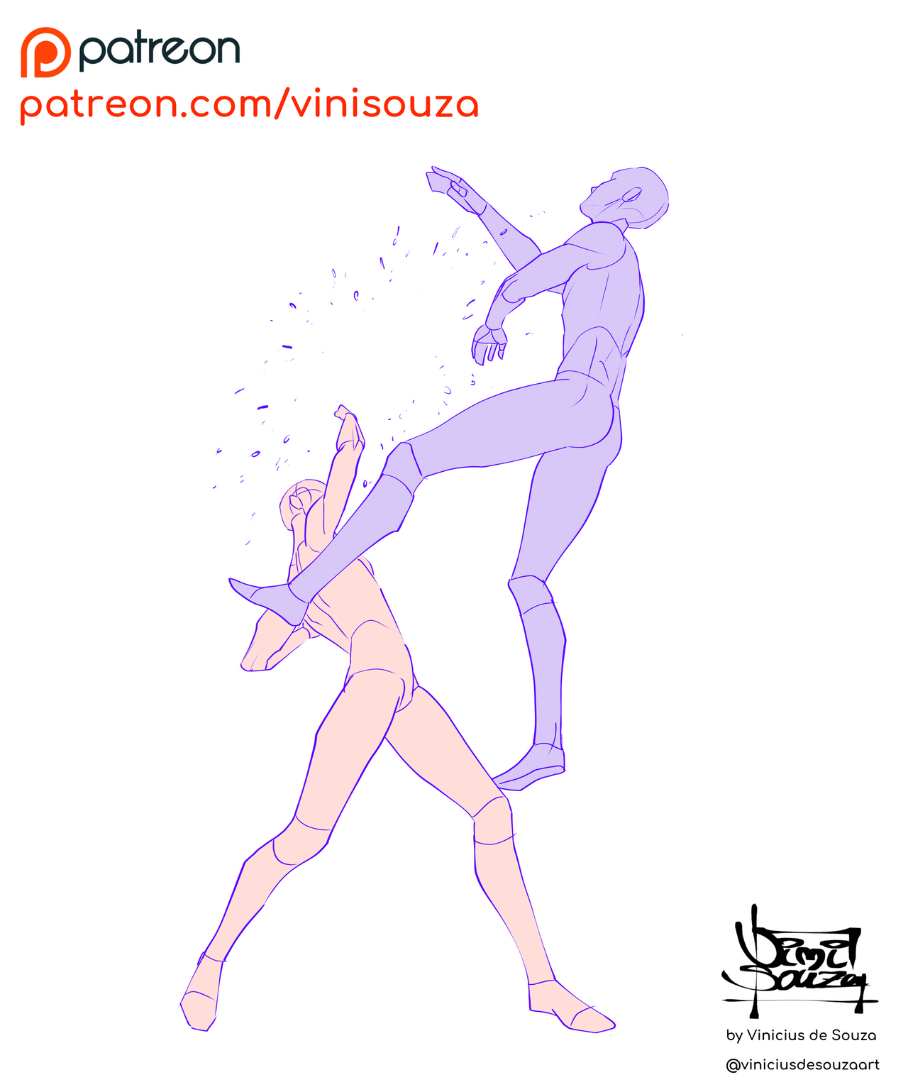 Fight Reference Model Fighting Reference pose drawing by viniciusdesouza on DeviantArt