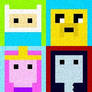 Adventure Time 8-Bit Icons