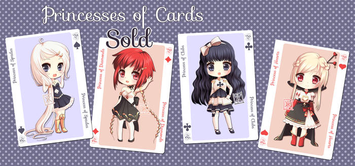 [OPEN] Adoptables : Princesses Of Cards