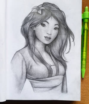Disney Mulan Portrait
