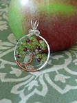 Apple Tree Pendant by magpiesmiscellany