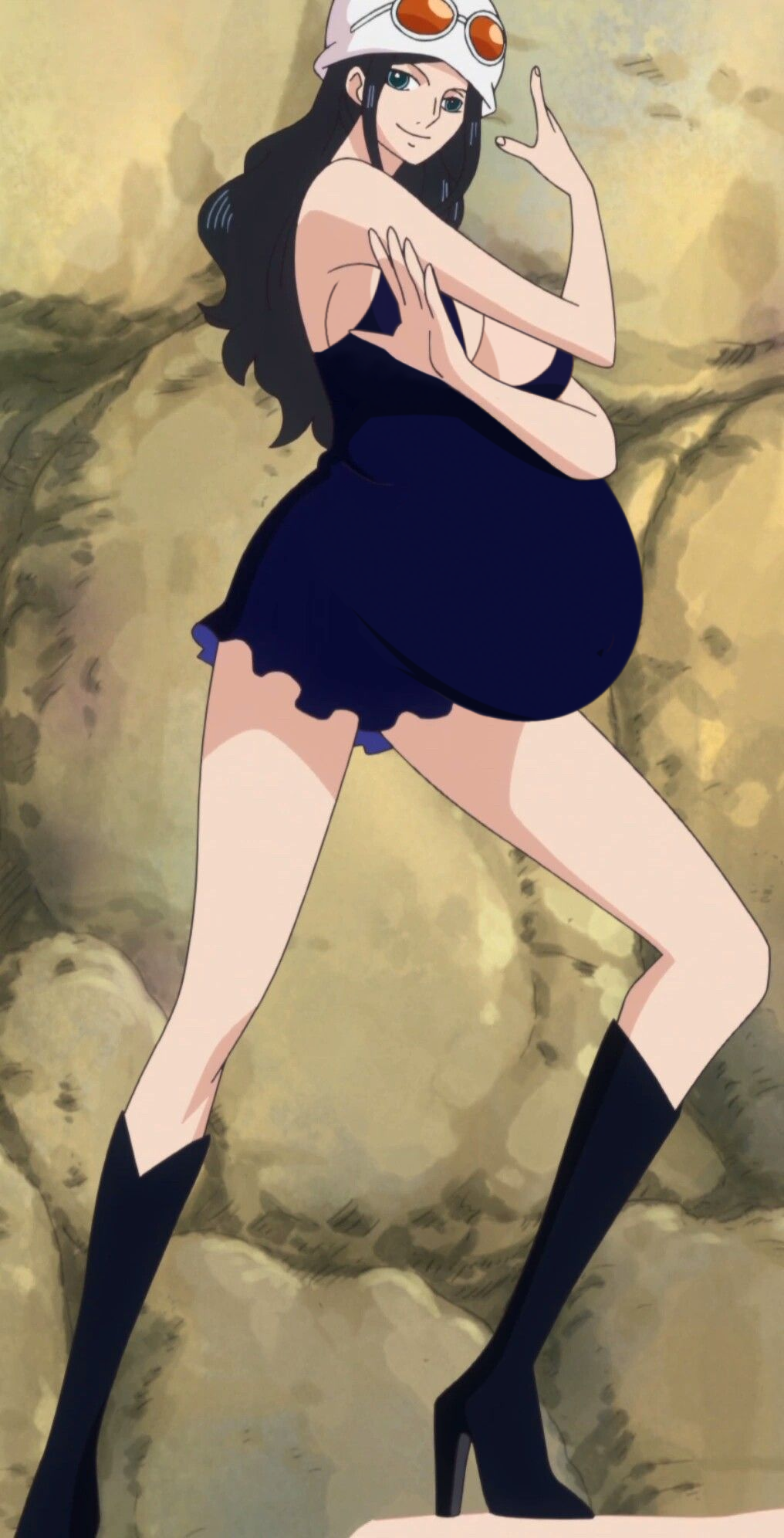 Robin R36 Nico Robin pregnant morph #9 by Morphtothetop on DeviantArt
