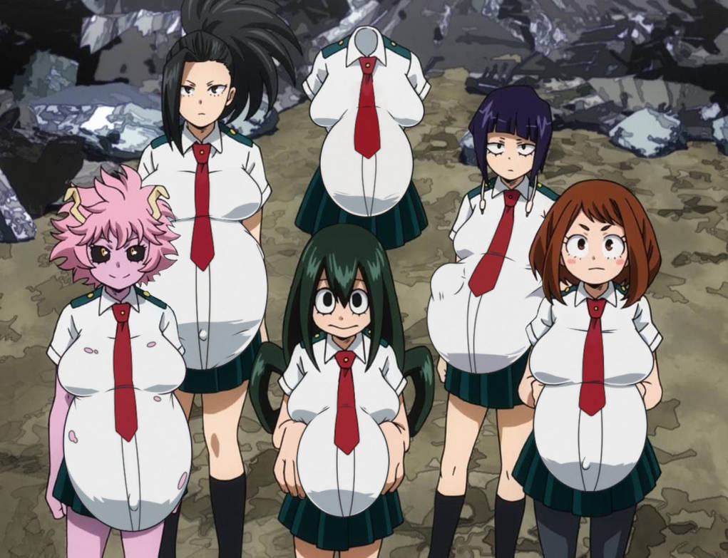 My Hero Academia pregnant morph #13 by Morphtothetop on DeviantArt