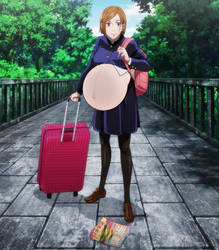 Nobara Kugisaki pregnant morph #16