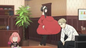 Yor Forger pregnant morph #98