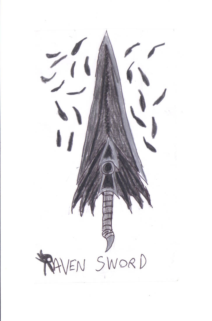 Raven Sword by MegaSaxds on DeviantArt