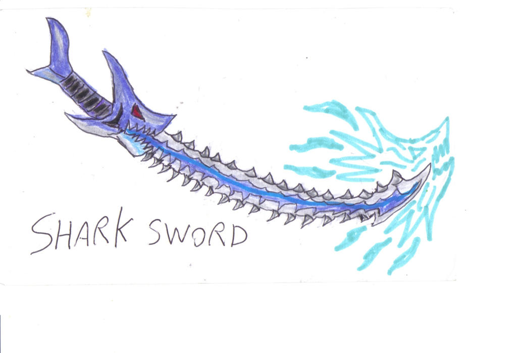 Shark Sword by MegaSaxds on DeviantArt