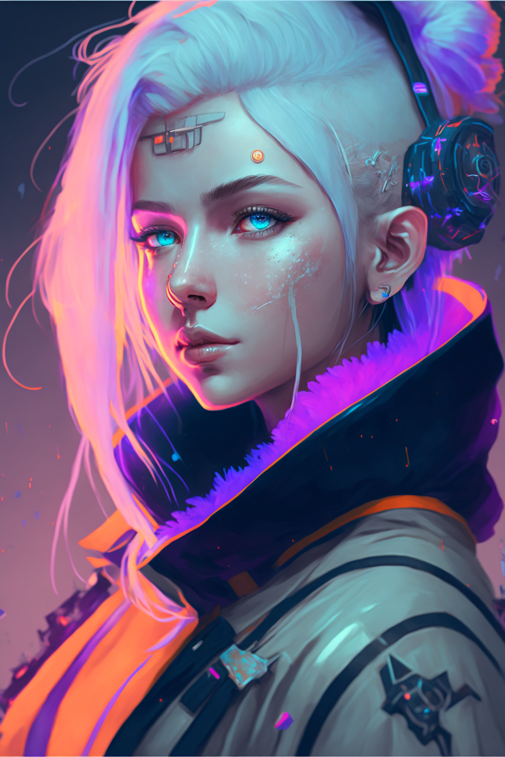 Cyberpunk Anime Characters Midjourney Prompt