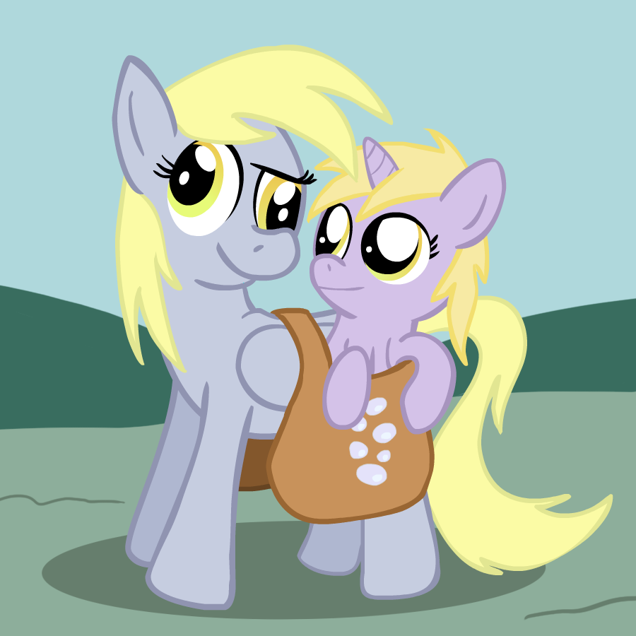 Derpy and Dinky