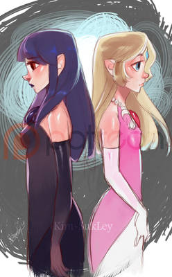 SHC- Hilda and Zelda