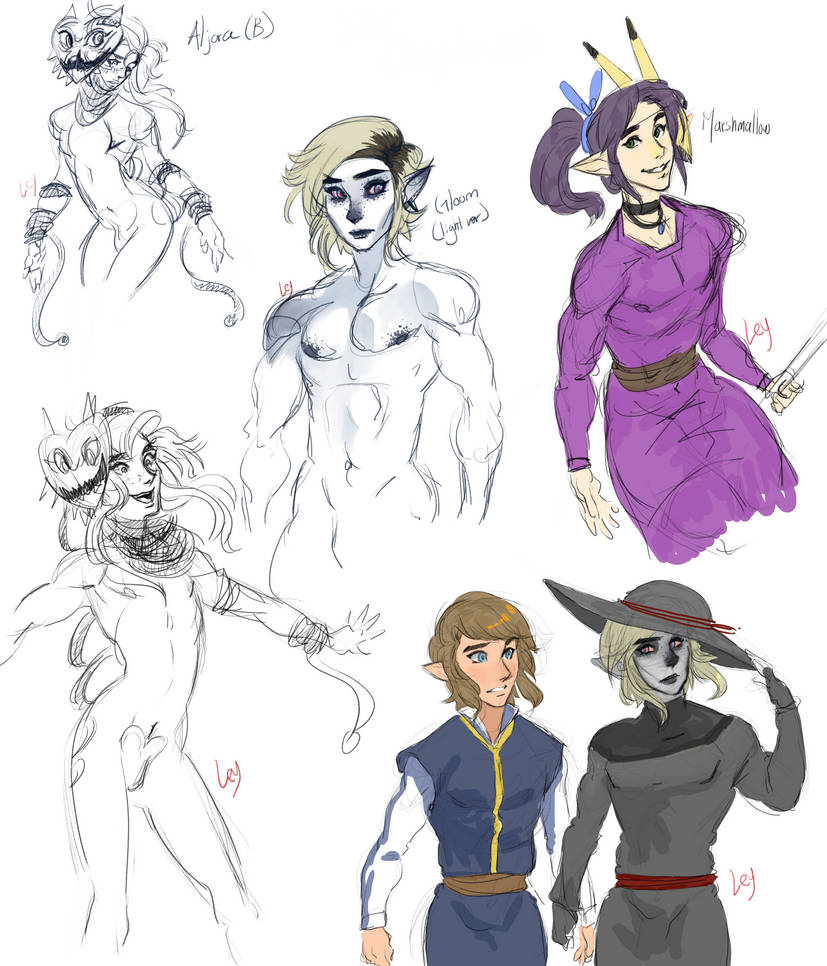 SHC Chapter 20 sketches by Kim-SukLey