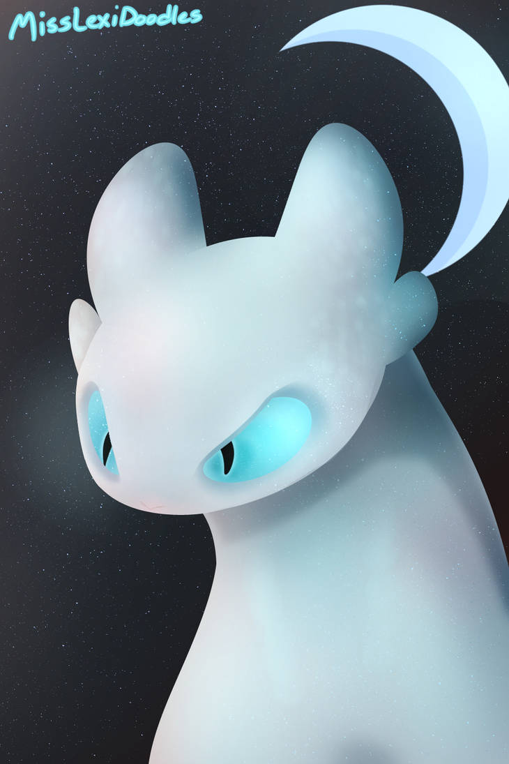 Light Fury Art by MissLexiDoodles on DeviantArt