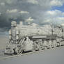 Steam Locomotive Model