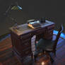 Desk scene