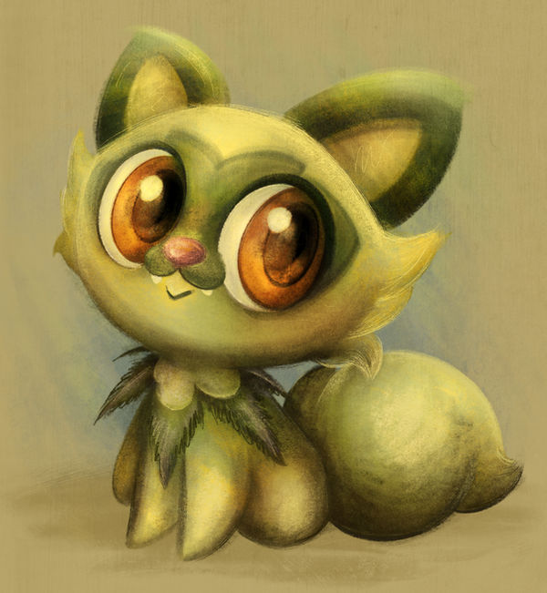 Sprigatito by Grace-Dupre on DeviantArt